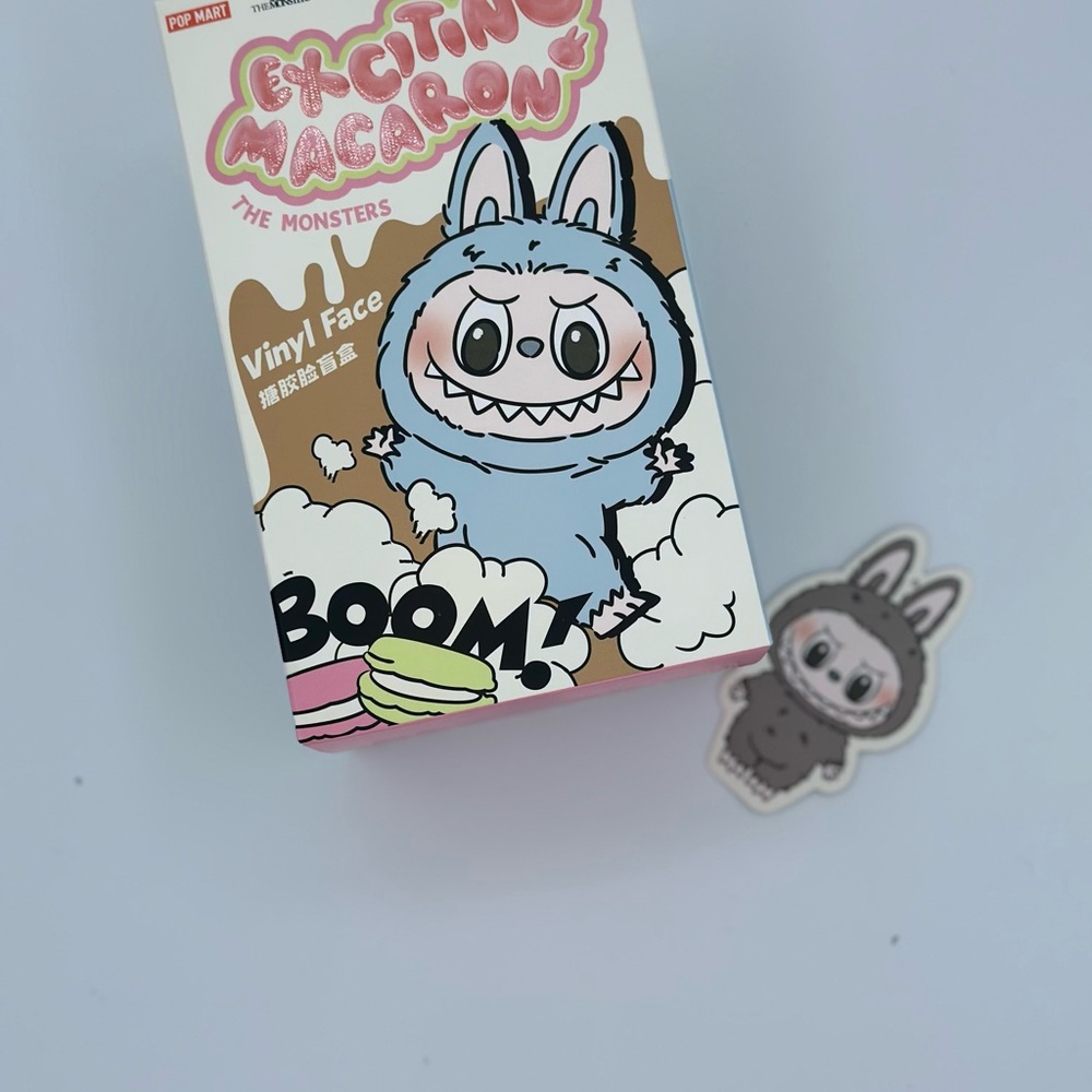 Exciting Macaron Vinyl Face Toy TOFFEE